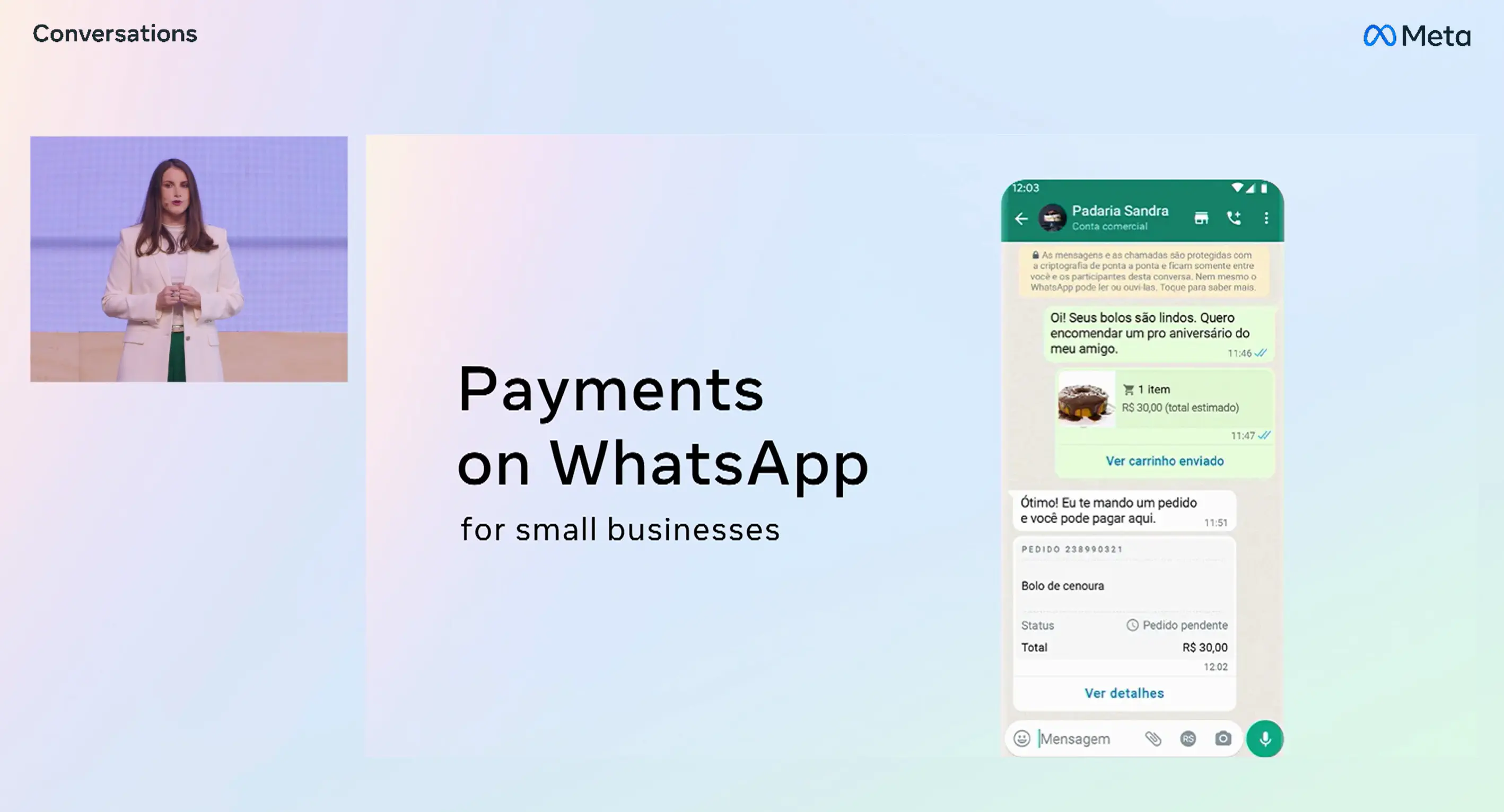 Payments for small businesses on WhatsApp