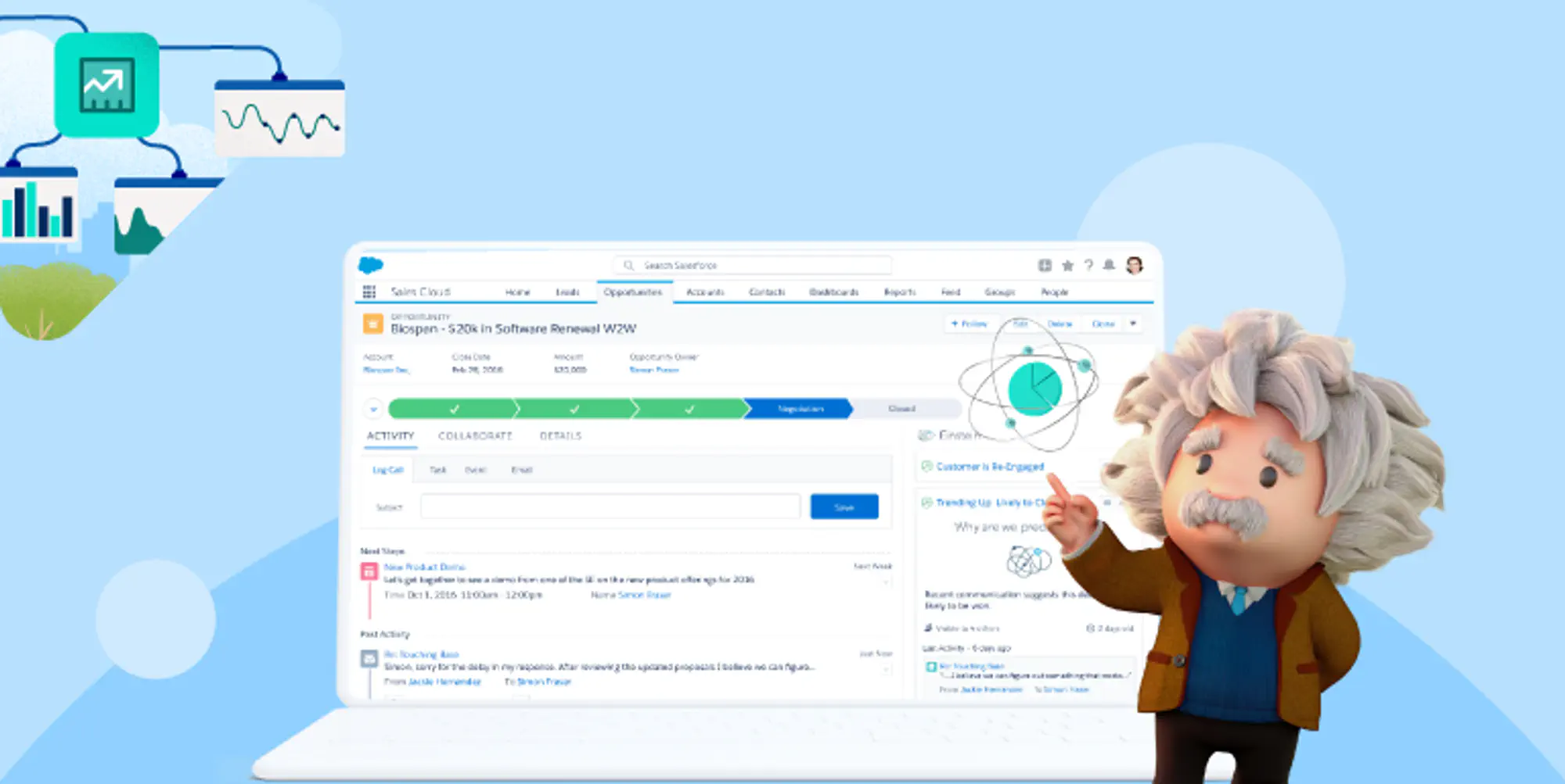 Salesforce Solves Smart Selling with Sales Cloud Einstein.