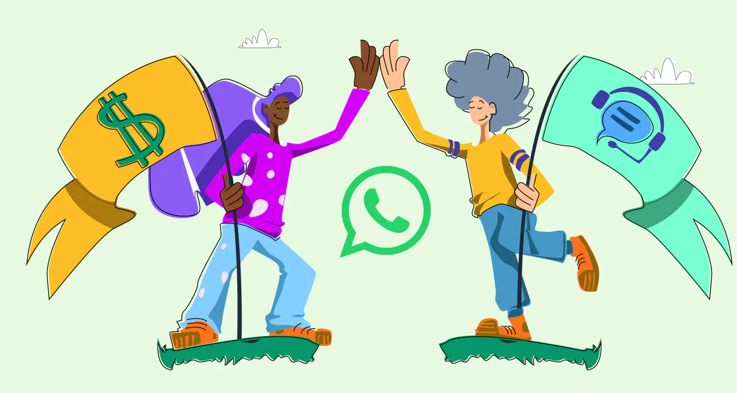 How to Collaborate as a Sales and Support Team on WhatsApp