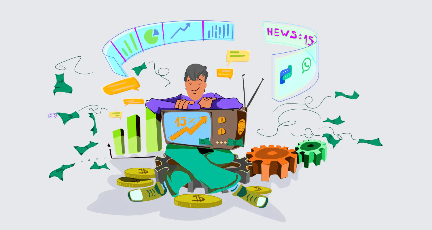 15% sales growth: A SaaS company’s WhatsApp Strategy