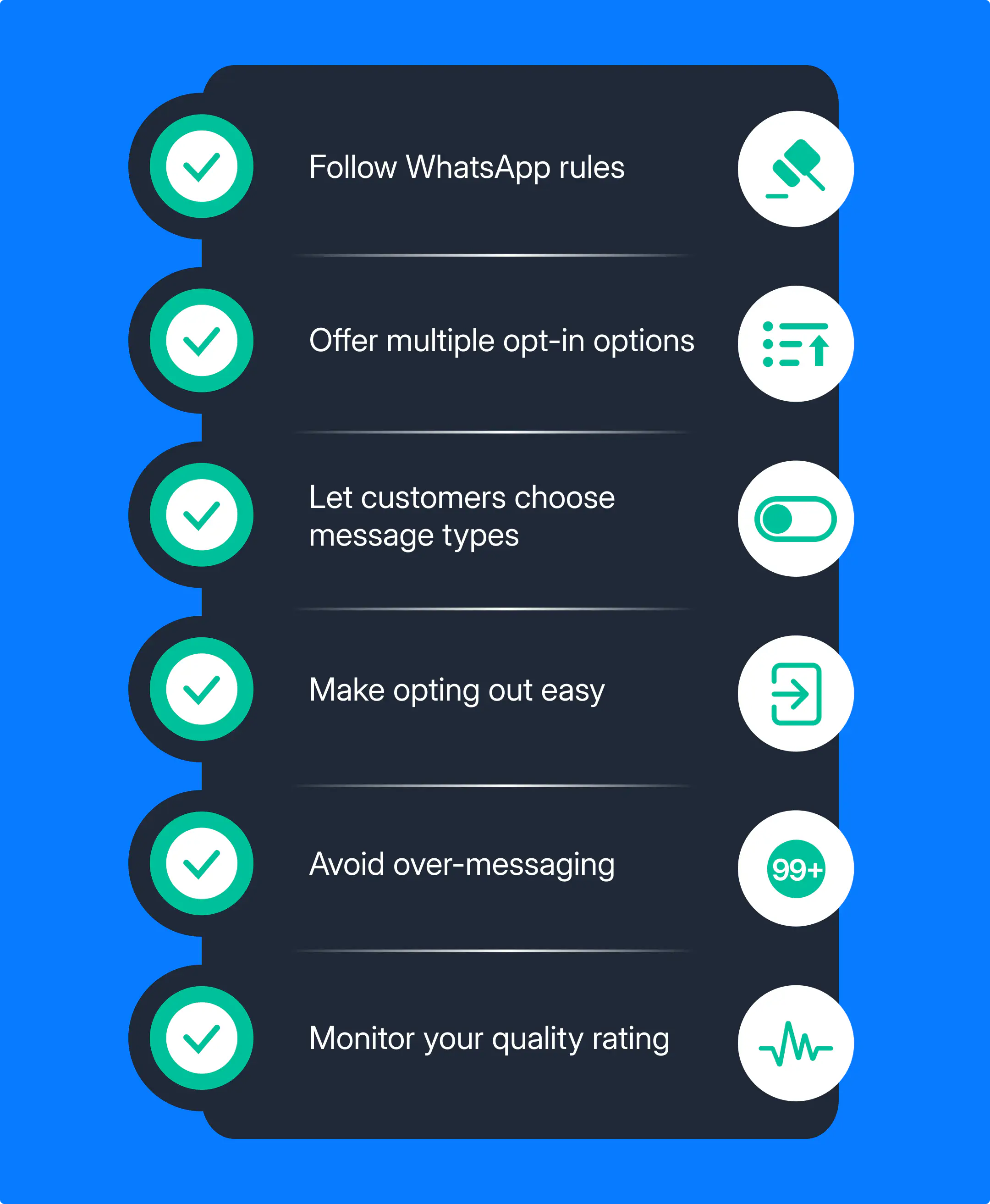 Best practices to increase opt-in rate.