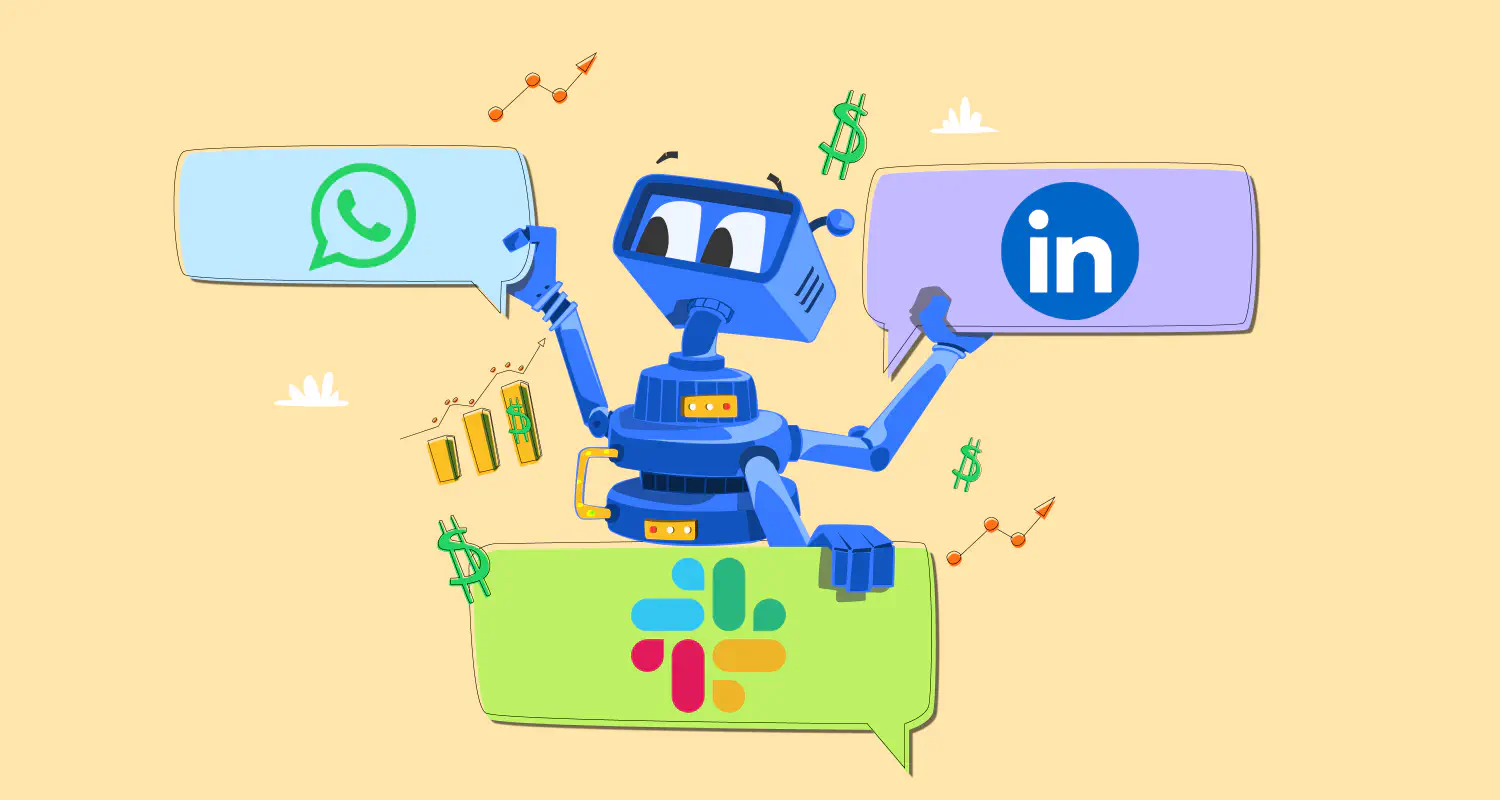 Guia sobre agentes de vendas com IA em plataformas de mensagens e chat