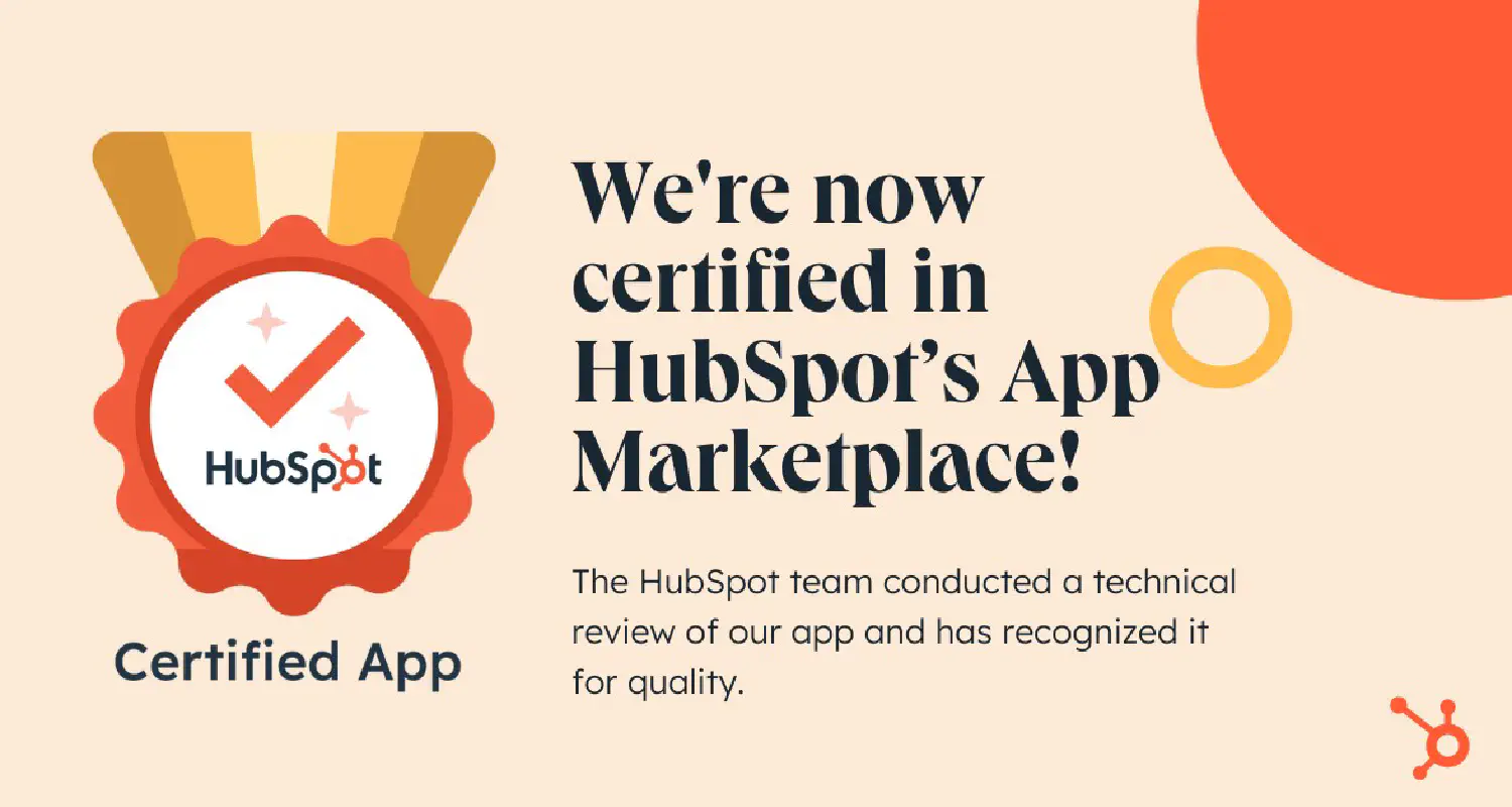 Rasayel Agora é um App Certificado da HubSpot — O Que Isso Significa