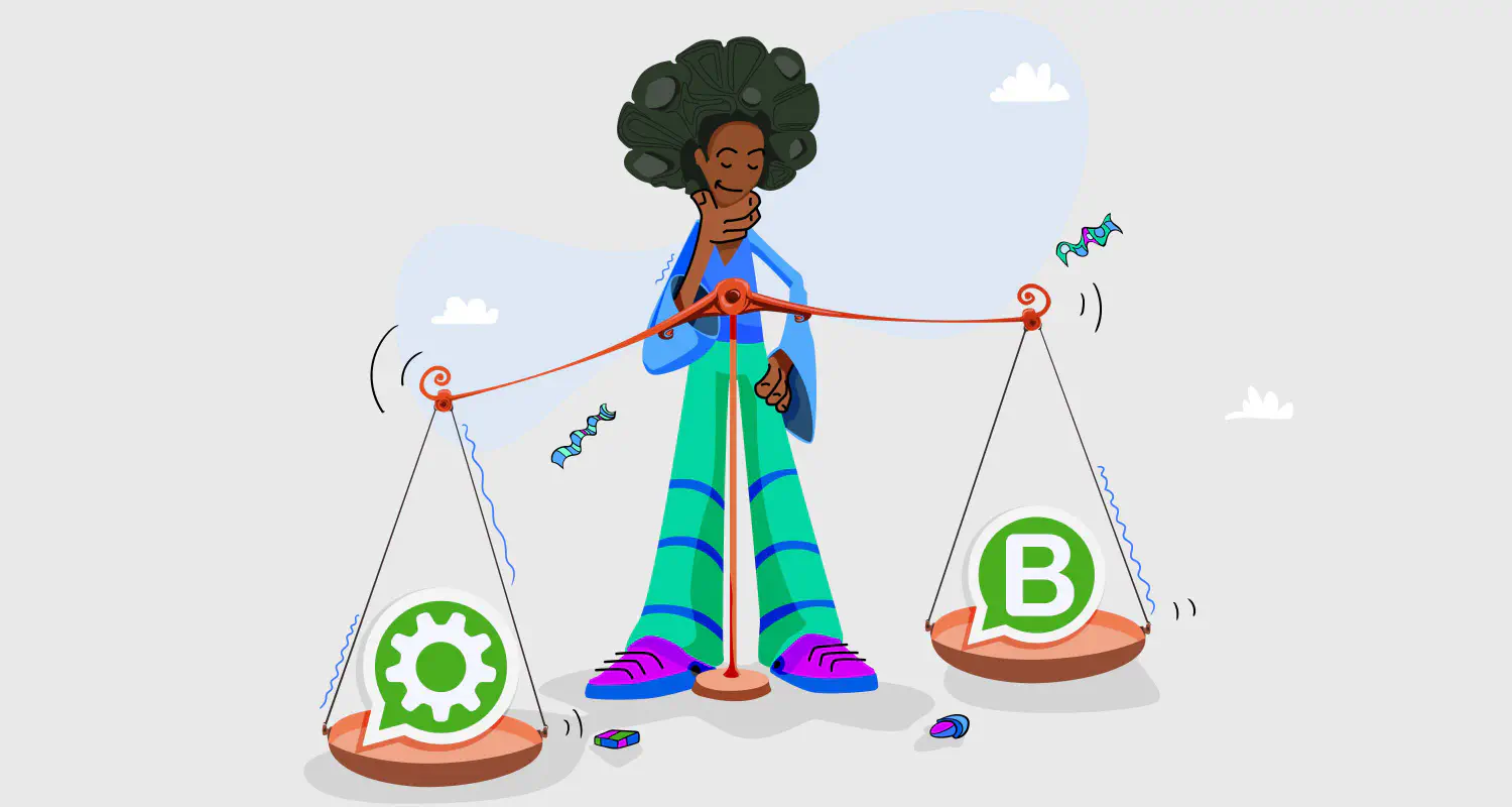 Aplicativo WhatsApp Business vs WhatsApp Business API [Guia 2025]