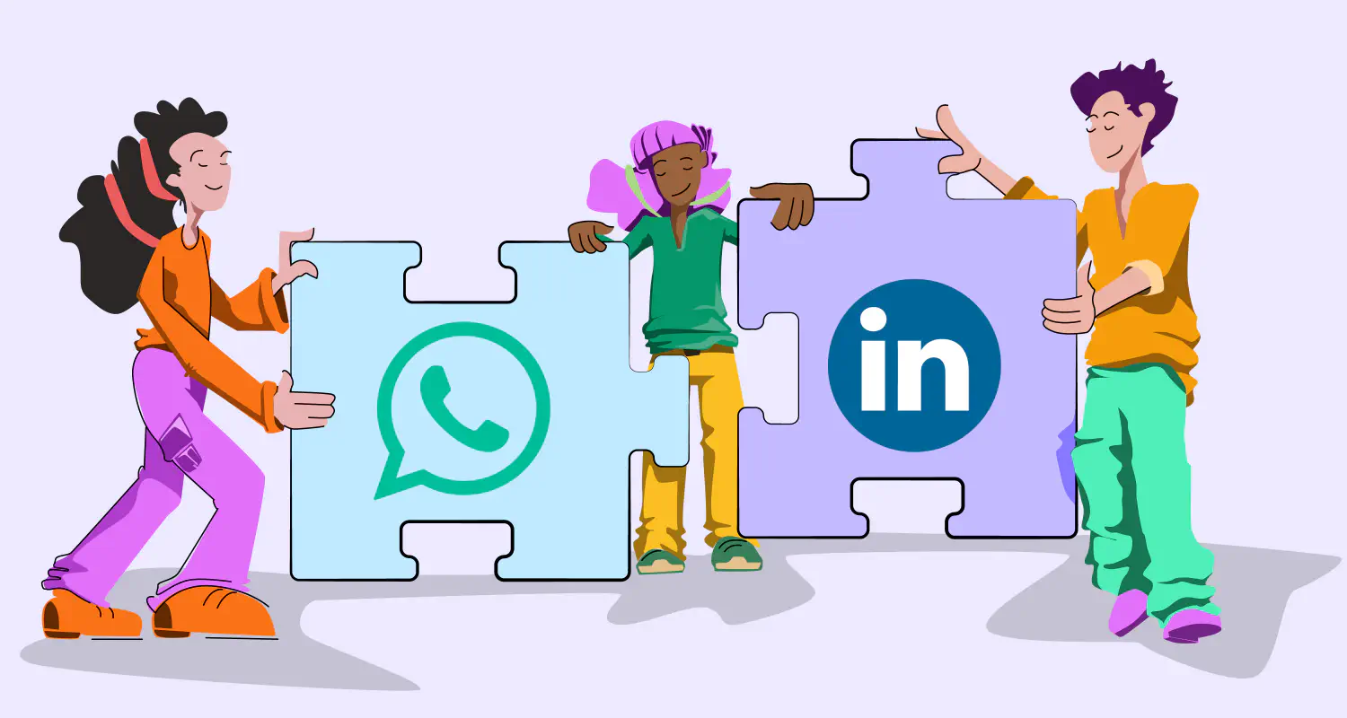Como Usar o WhatsApp e LinkedIn para Prospeção de Vendas B2B